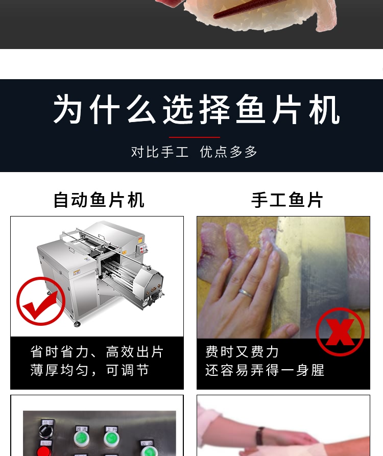 艾博馳ABCH-100全自動魚片機3