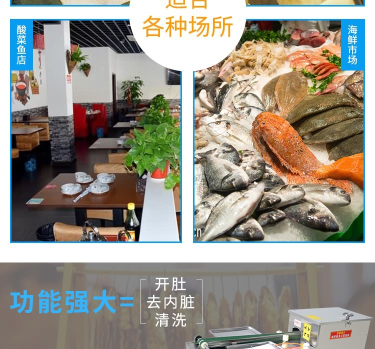 艾博馳ABCH-130L立式殺小魚機(去內臟)5