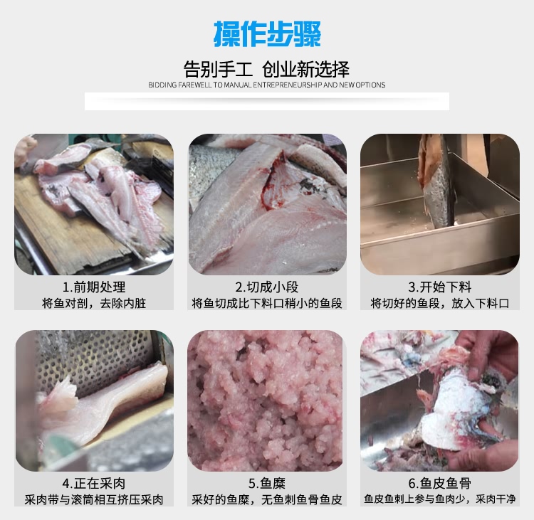 艾博馳ABCH-C36魚肉采肉機15